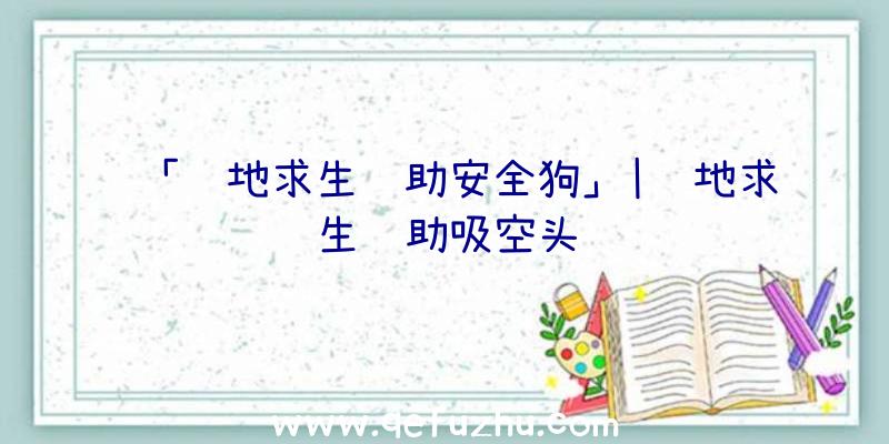 「绝地求生辅助安全狗」|绝地求生辅助吸空头